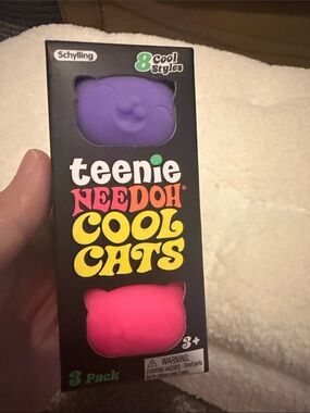 Teenie NeeDoh cool cats 3 pack